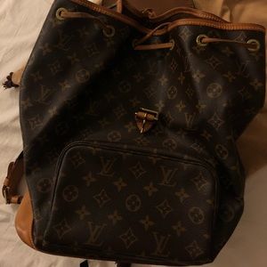 Louis Vuitton monogram backpack